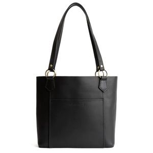 Portland Leather NWOT (Smooth Black) AP Market Tote.